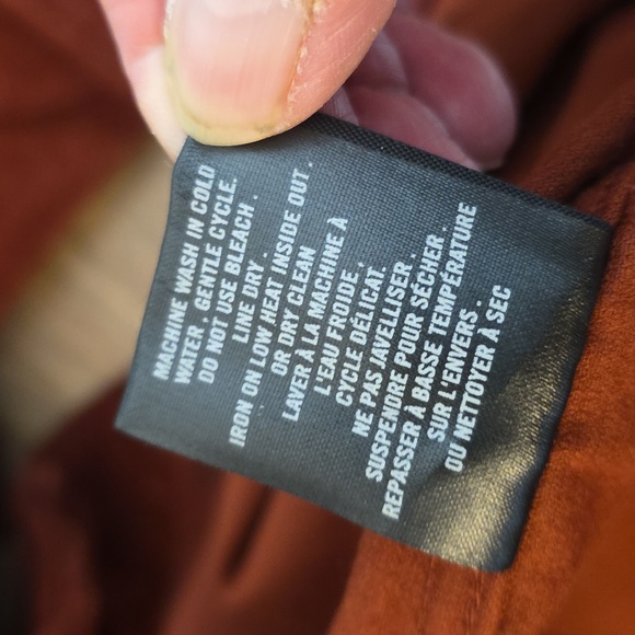 Julian & Mark Shirt XXL Stretch Corudory Mens Nwot Rust Brown - Picture 11 of 15